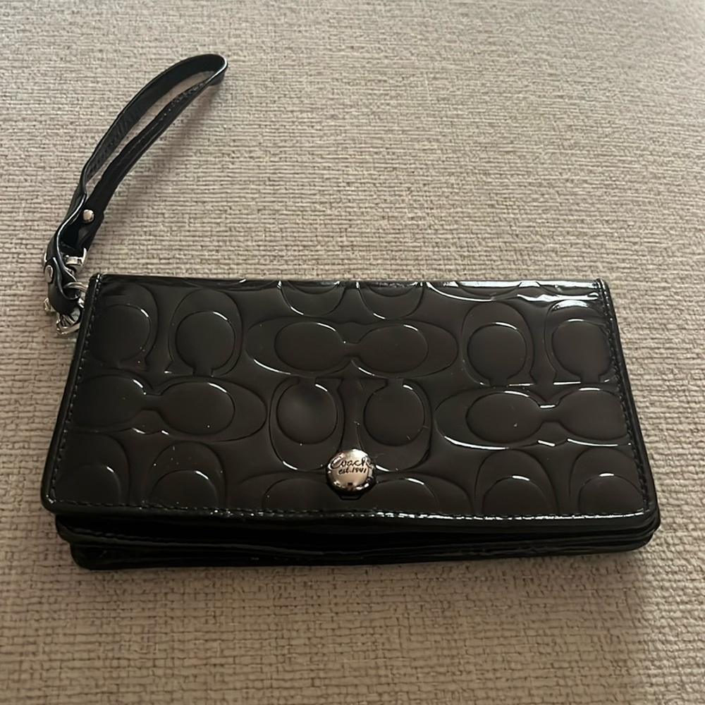 Coach Wristlet - Black